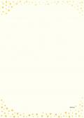 [16431375800] Designblatt A4 210x297 mm mit Heißfolienprägung in Gold 'Sweet Heart' 100 g/qm